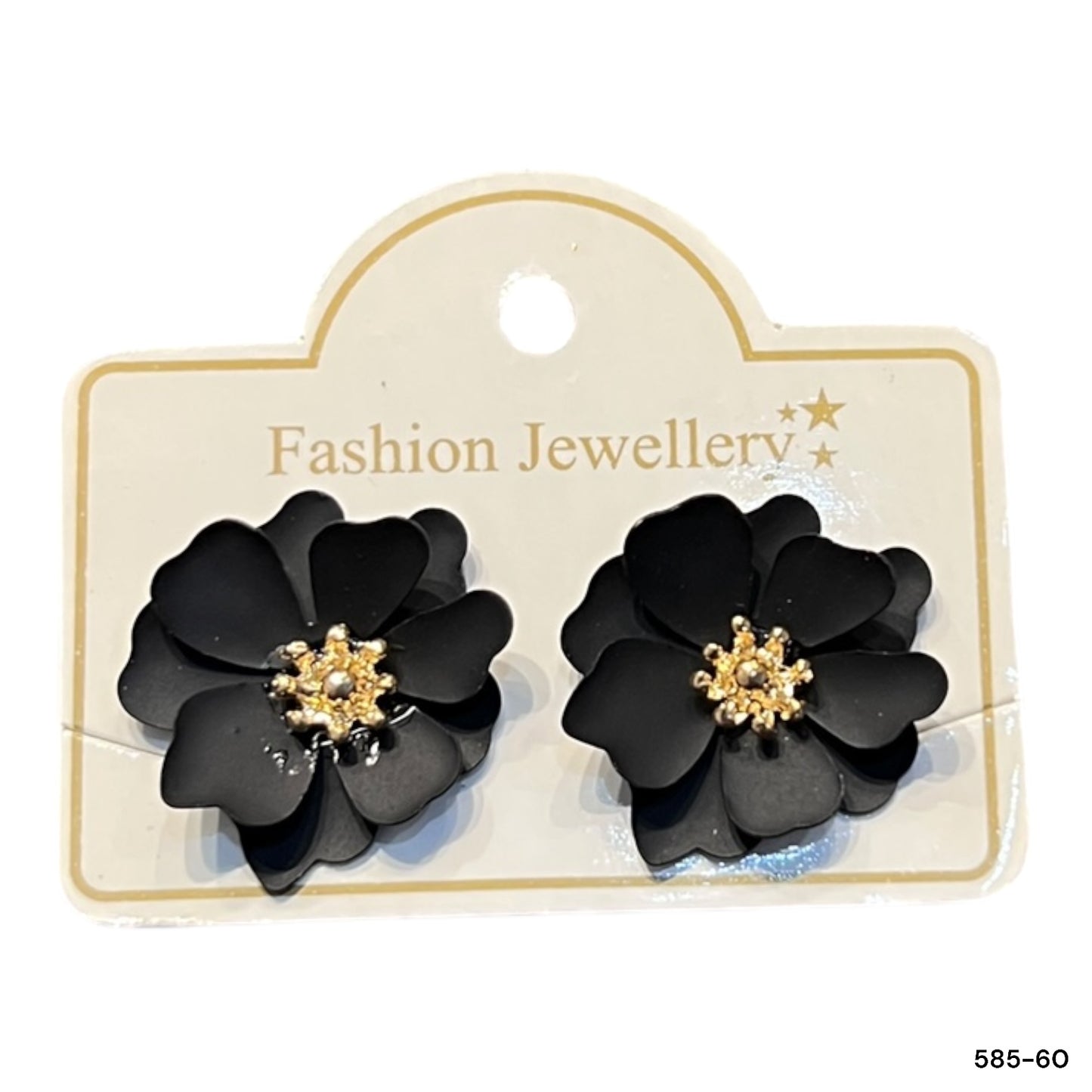Beautiful floral ear studs