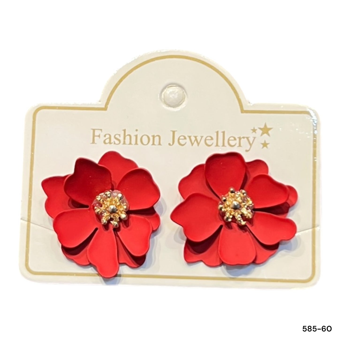 Beautiful floral ear studs
