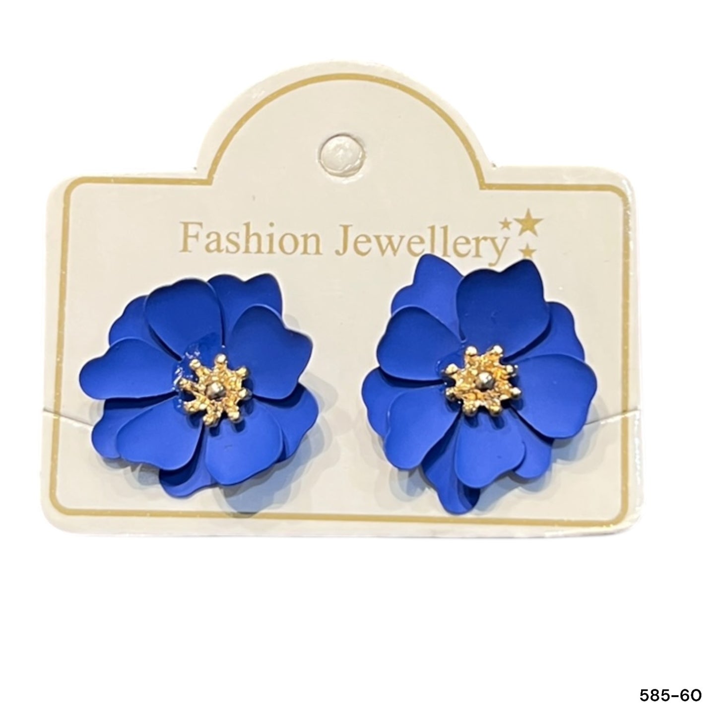 Beautiful floral ear studs