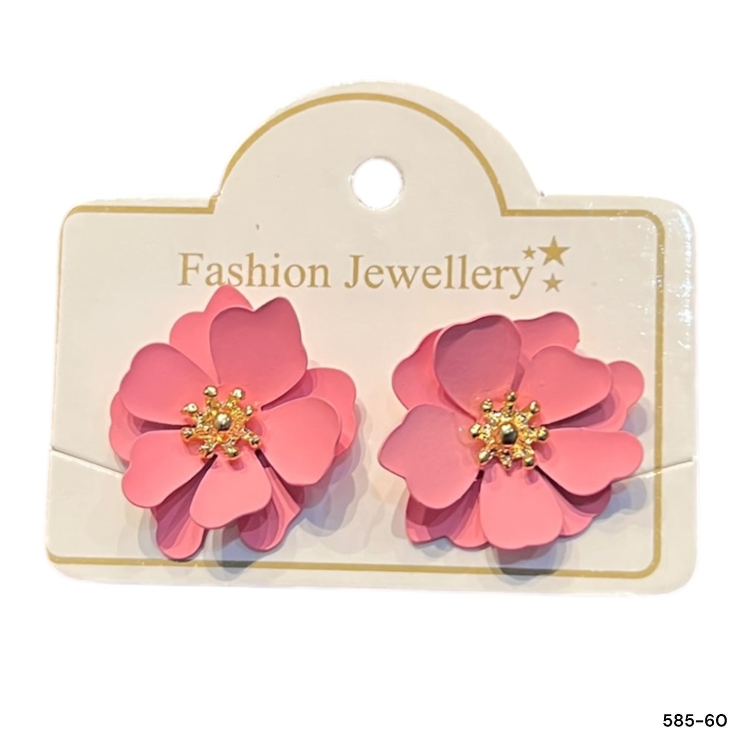 Beautiful floral ear studs