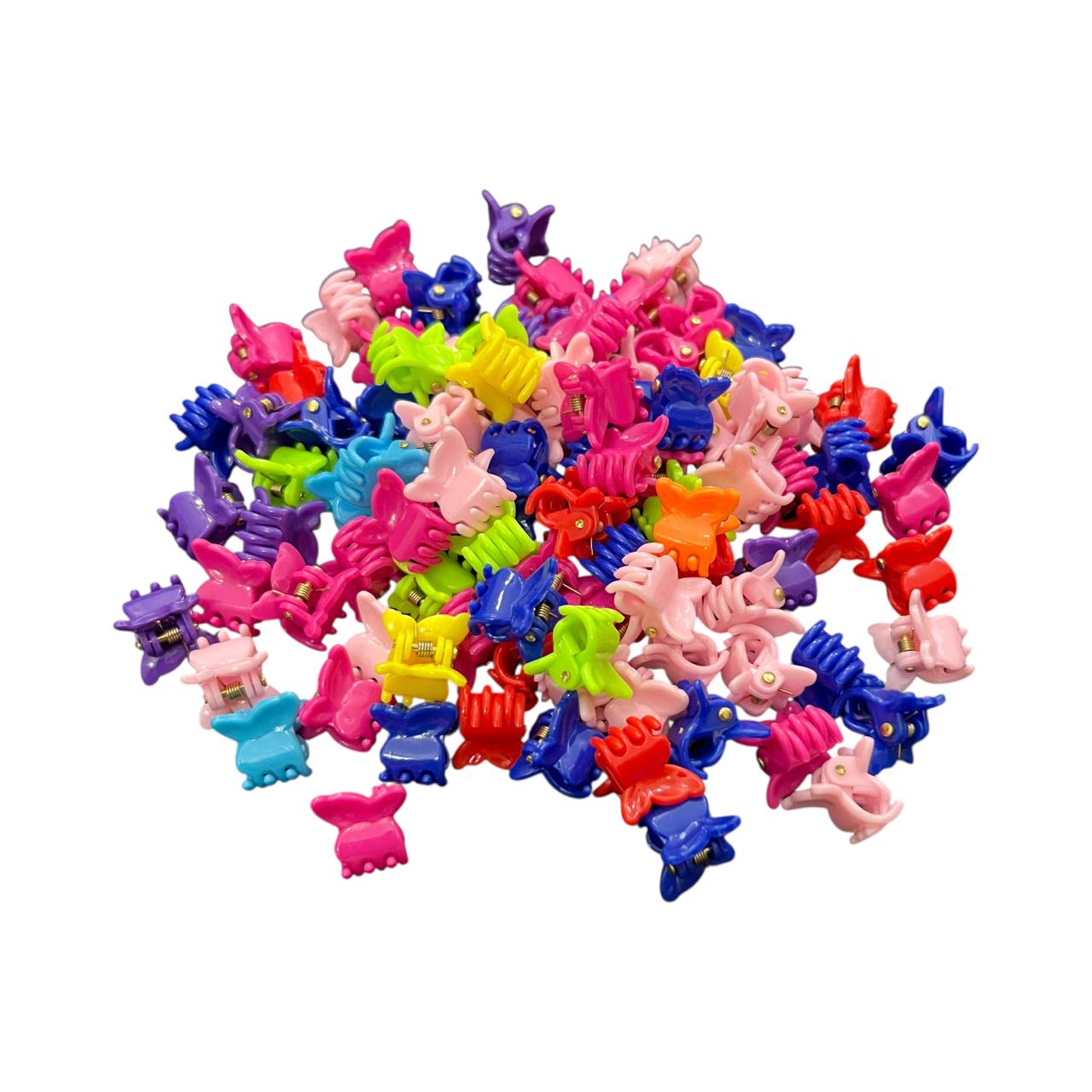 Butterfly-Shaped Hair Clips for Girls - 25 Pcs