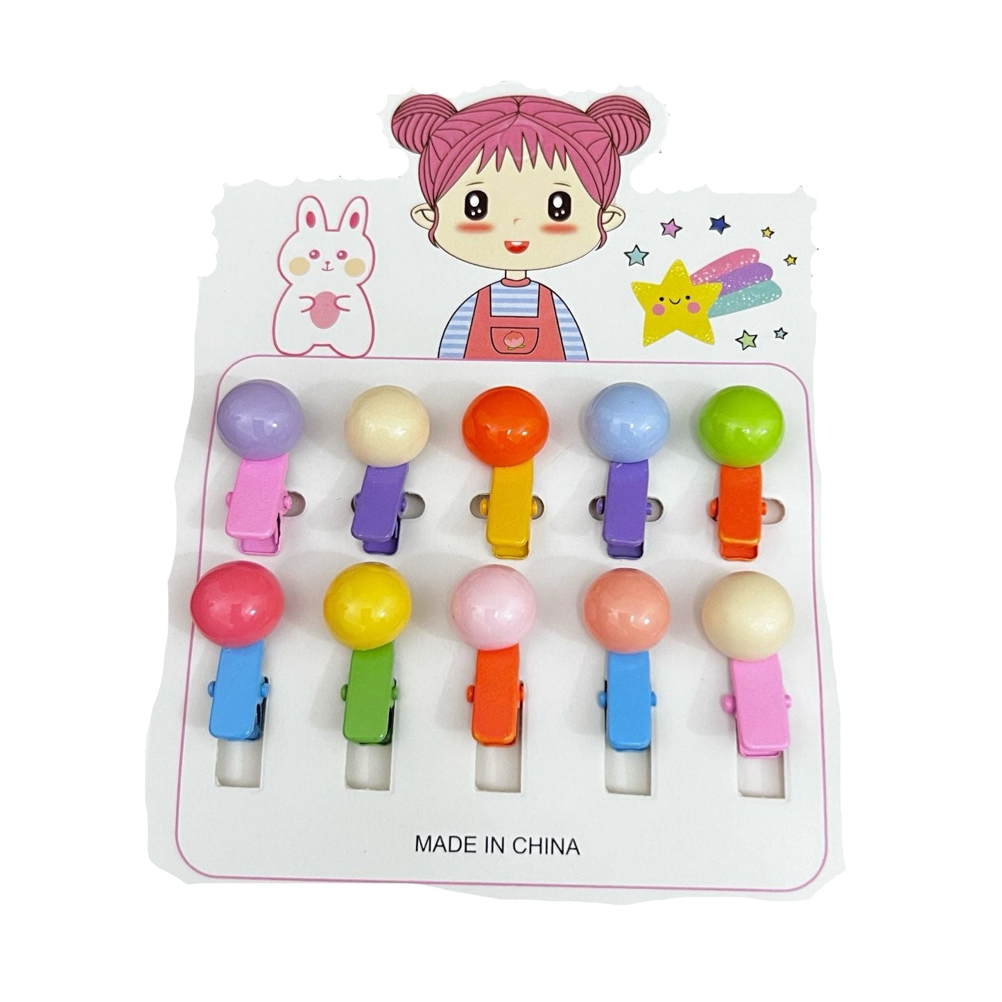 Beautiful Candy Alligator Clips for Kids