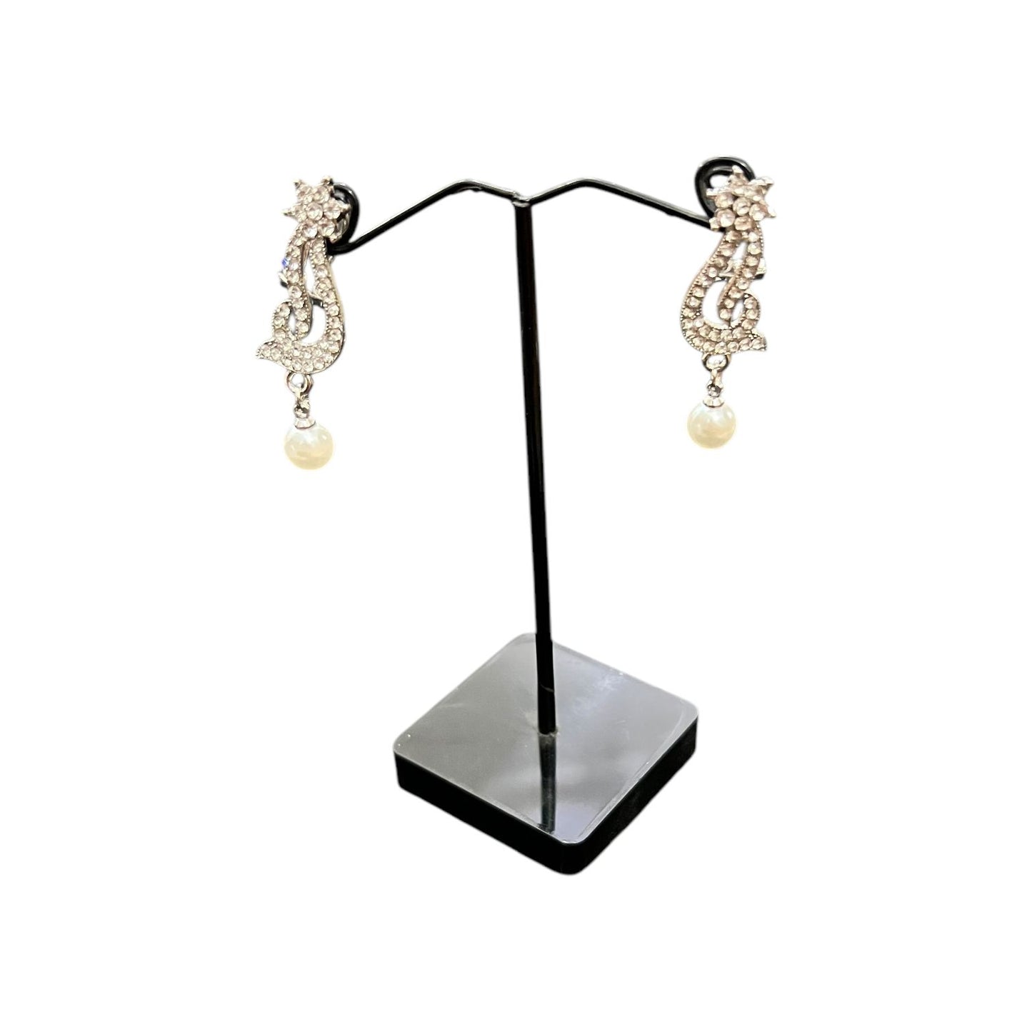 Stylish Fancy Earrings with Pearl Drop