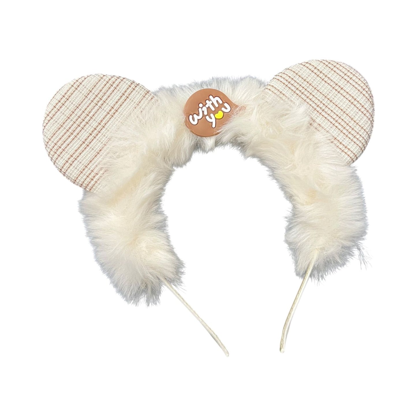 Furry Bear Ears Headband for Girls