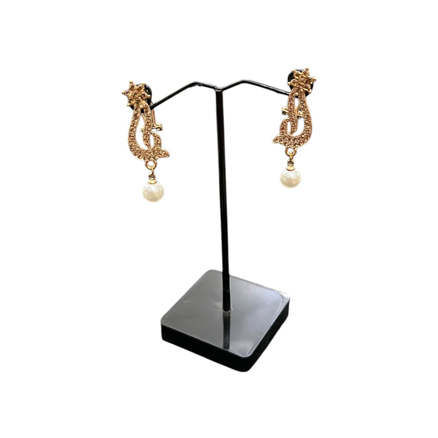 Stylish Fancy Earrings with Pearl Drop