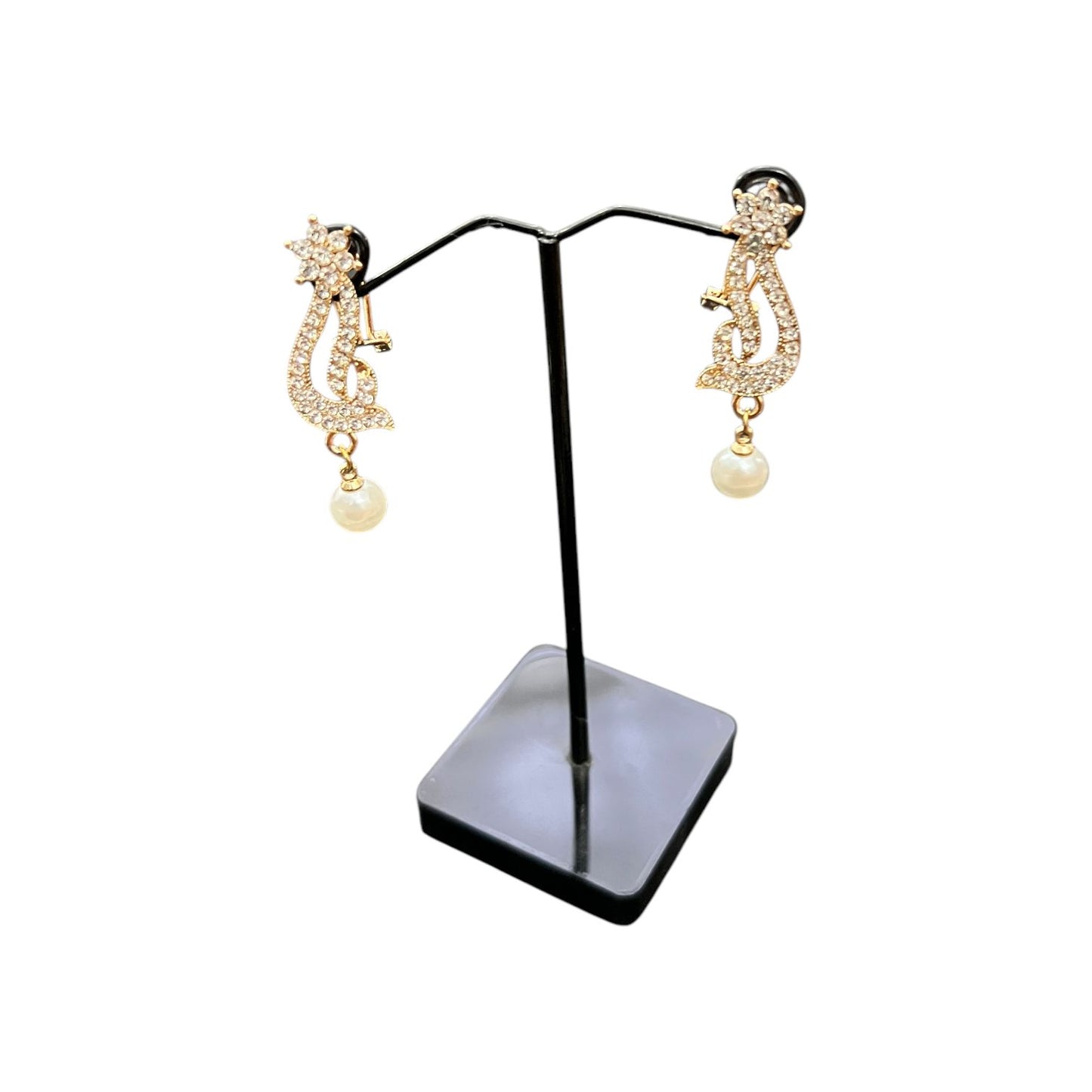 Stylish Fancy Earrings with Pearl Drop