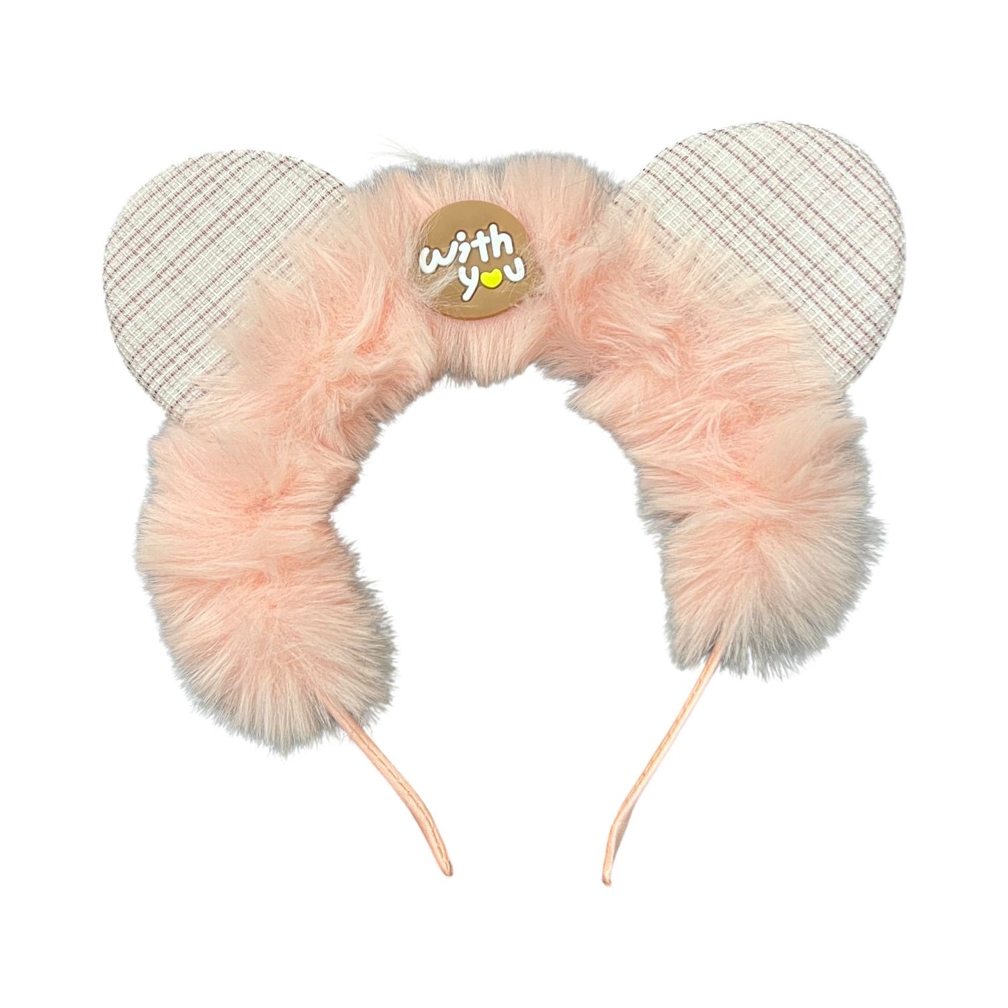Furry Bear Ears Headband for Girls