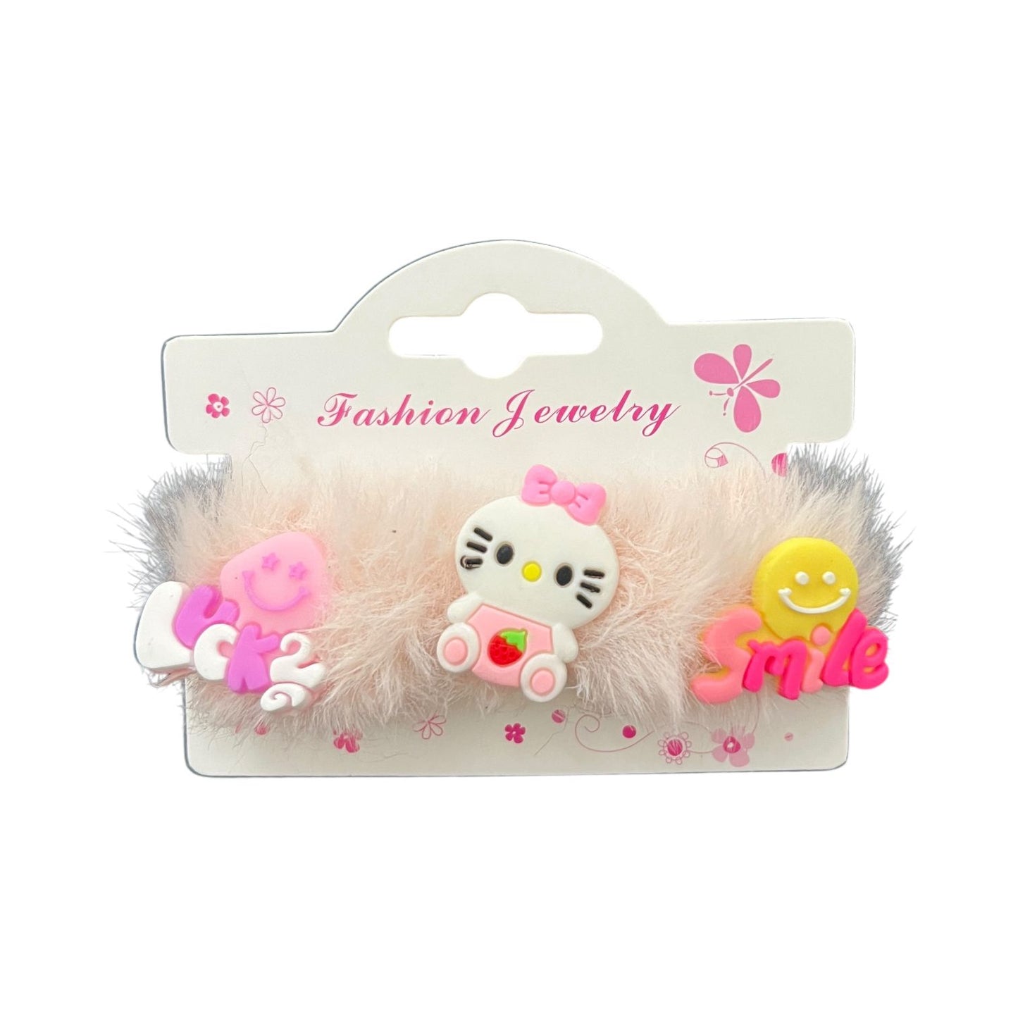 Cute Cartoon Fur Hair Ponies for Girls