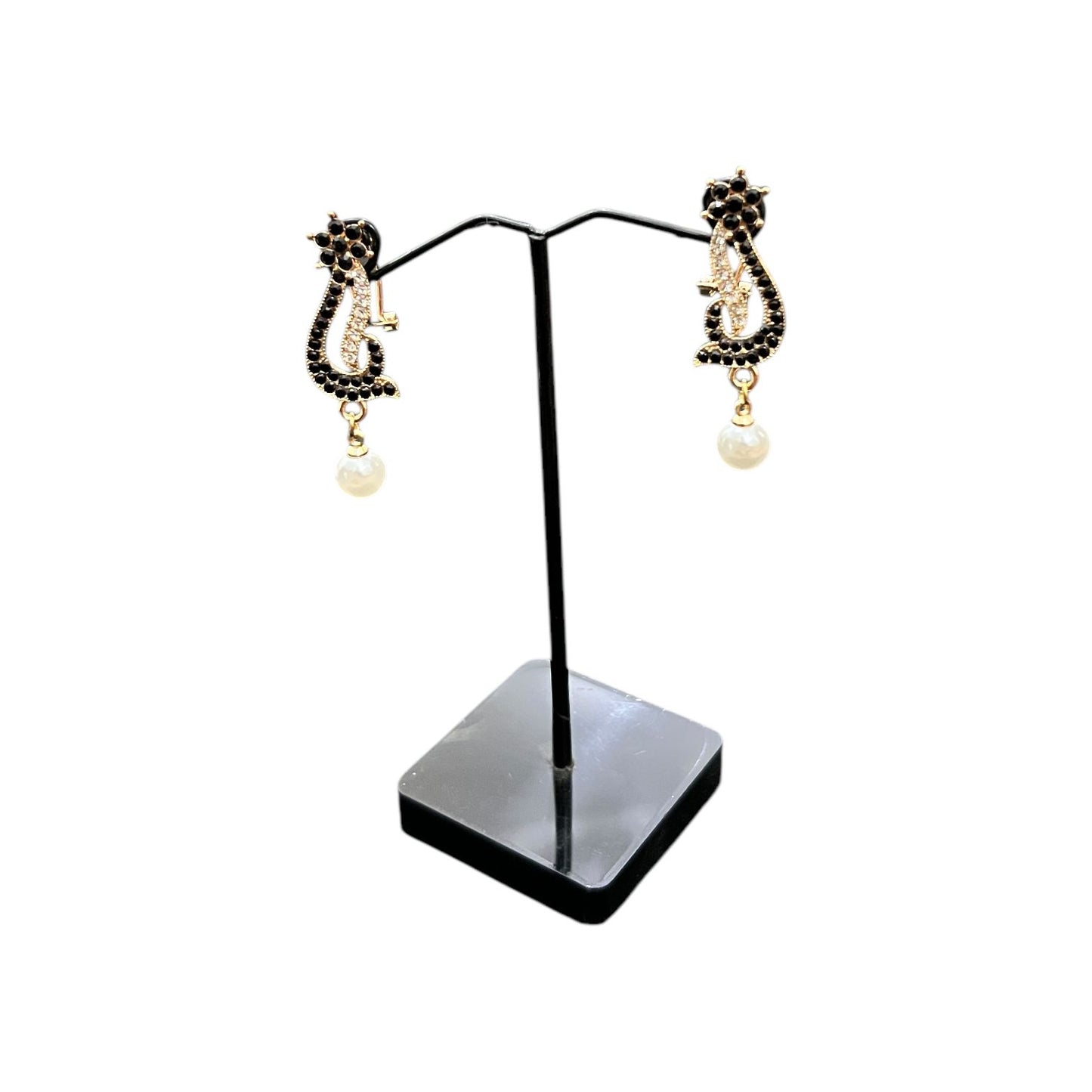 Stylish Fancy Earrings with Pearl Drop