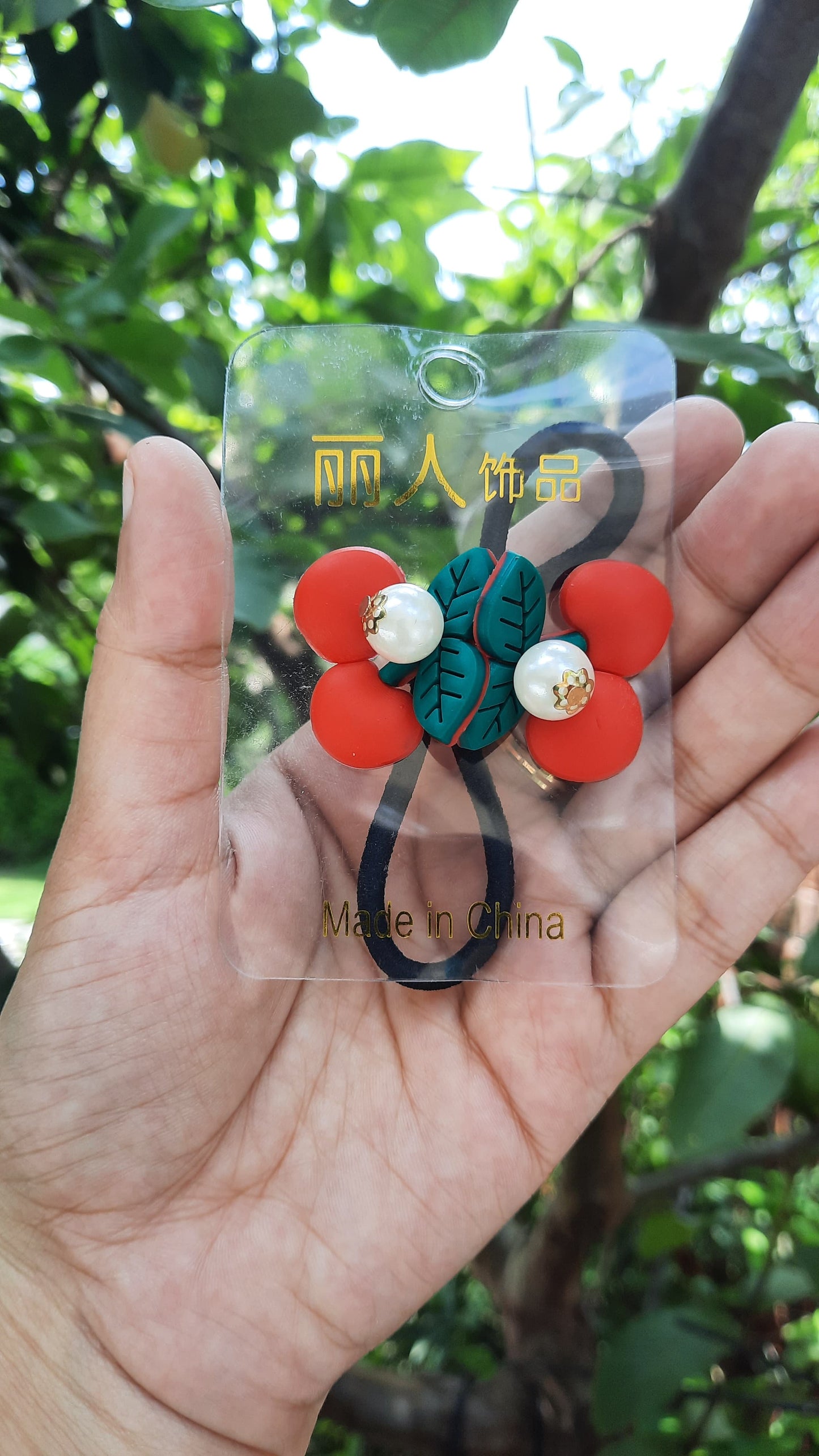 Cute Cartoon Hair Bands for Kids – Fruit & Animal Designs with Pearl Accents