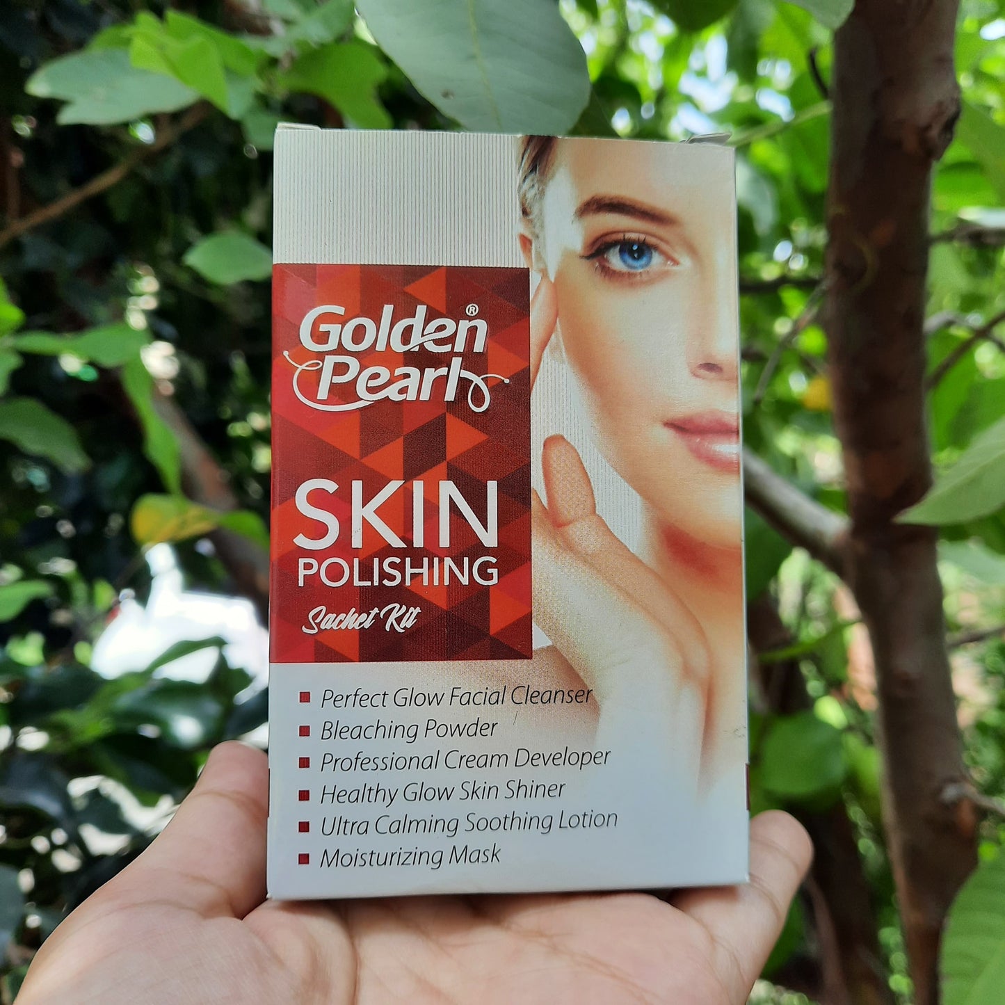 Golden Pearl Skin Polish Sachet Kit
