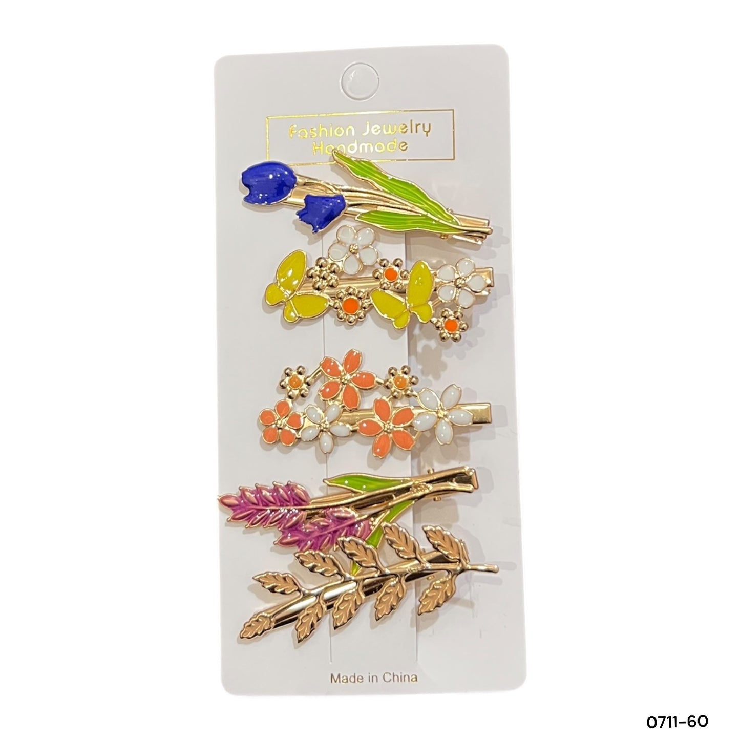 6 cards| Fancy Hair clips for ladies