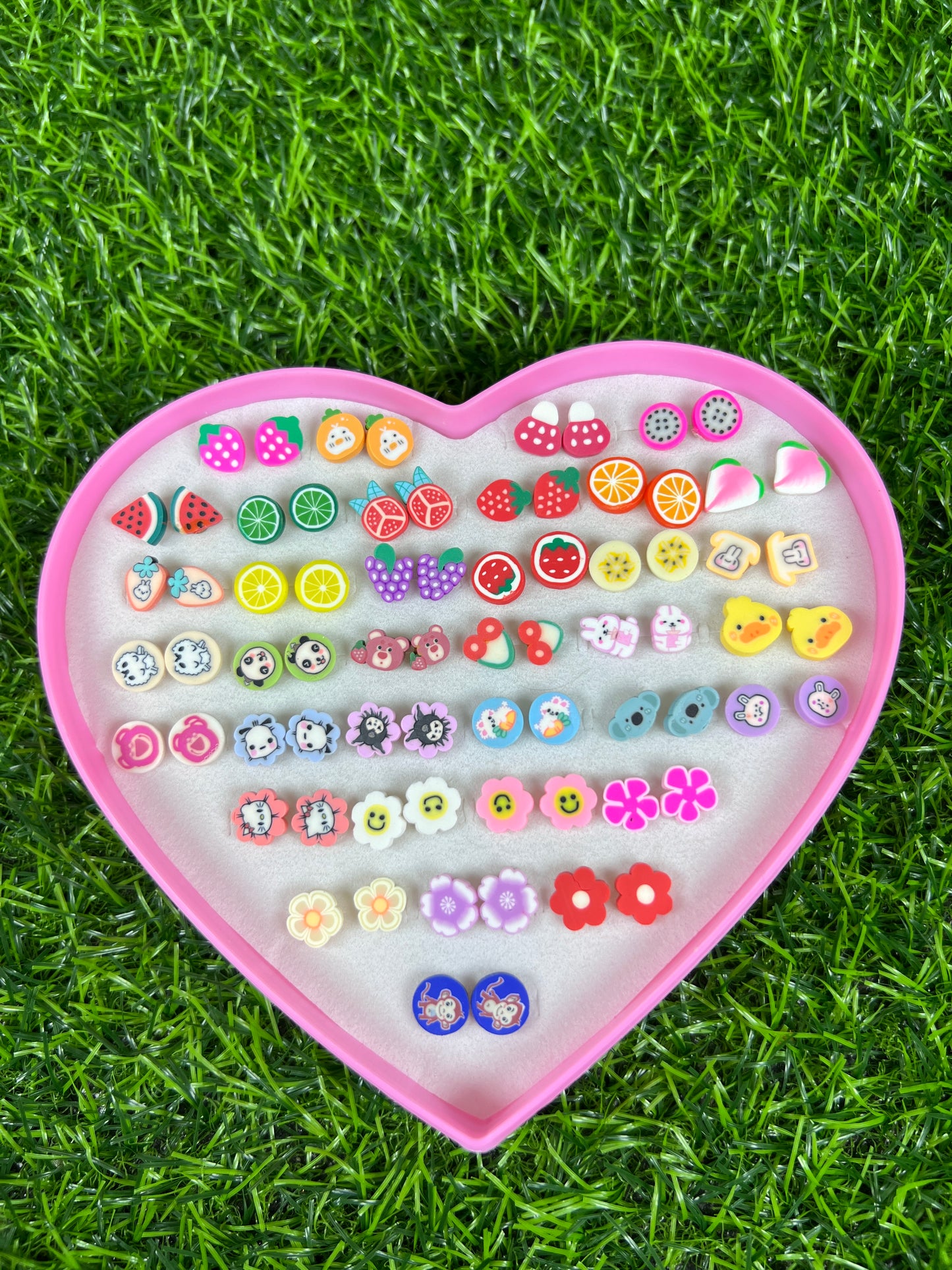 1 box | Ear studs for kids girls