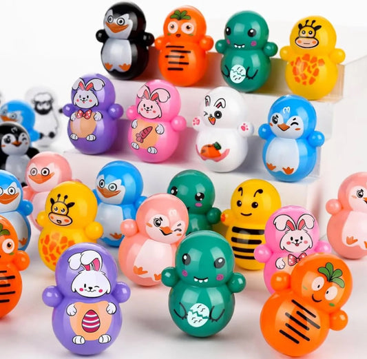 10 Pcs |Tumbler toys for kids crawl learning