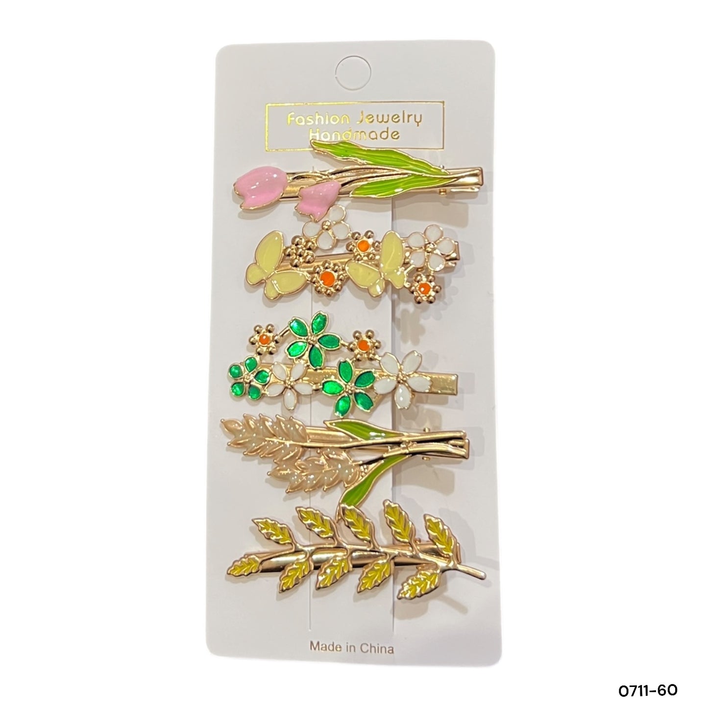 6 cards| Fancy Hair clips for ladies