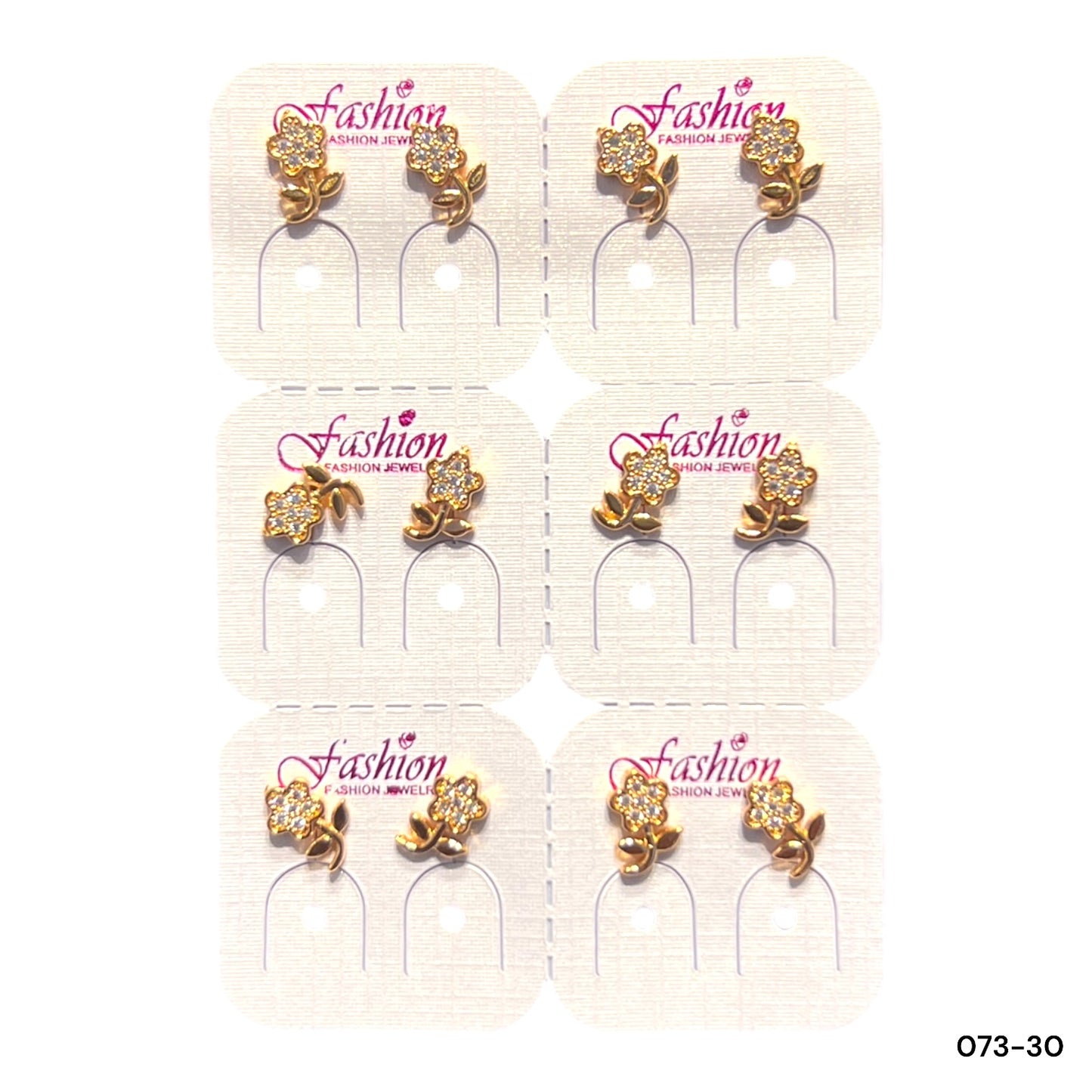 3 pairs | Elegant ear studs for girls, flower