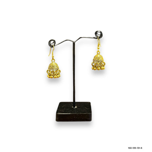 Golden Jhumki for Girls Women