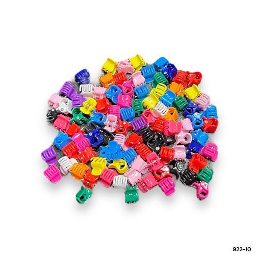 100 Pcs | High-quality multi color mini chutki claws for girls