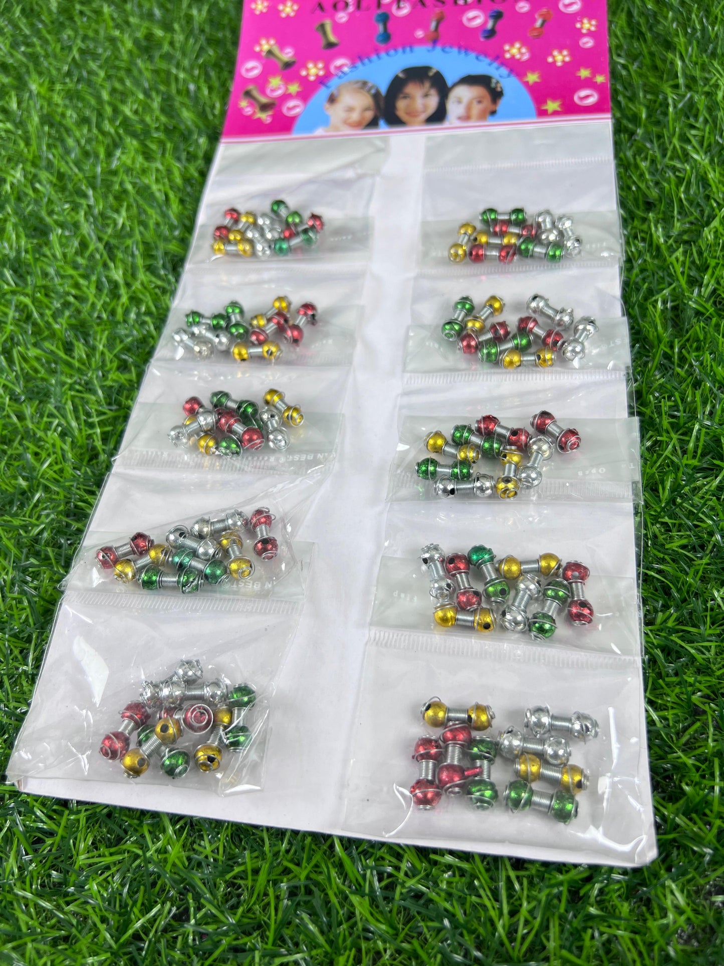 10 packets |Spring beads