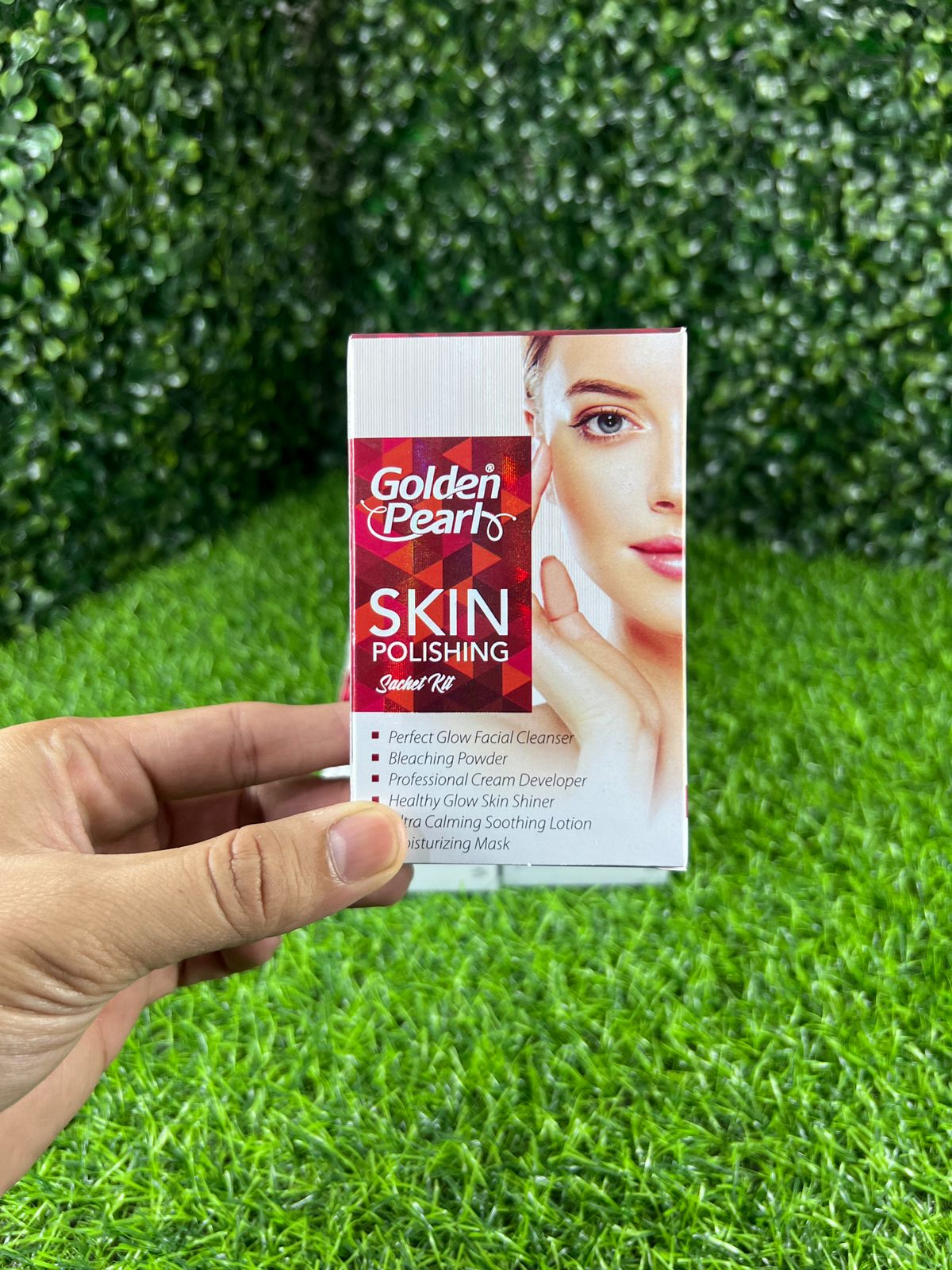 01 Pack | Golden pearl skin polish sachet kit