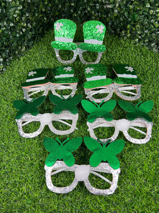 6 pieces | 14 august kids butterfly and hat glasses