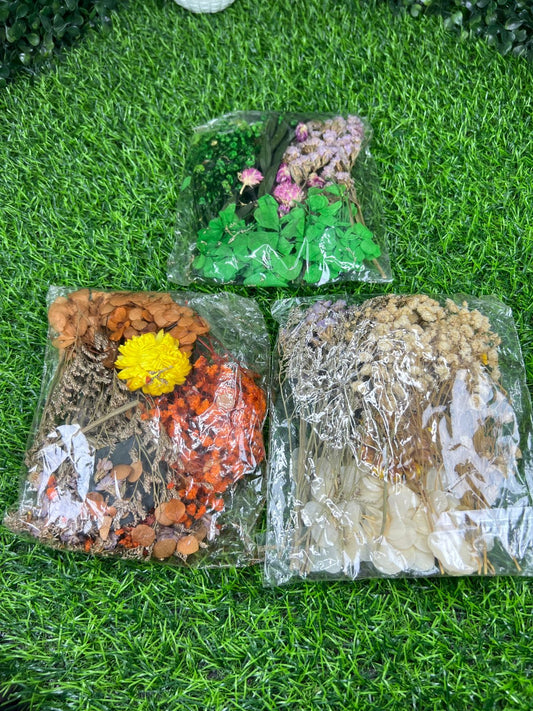 1 piece | Dry flowers resin art