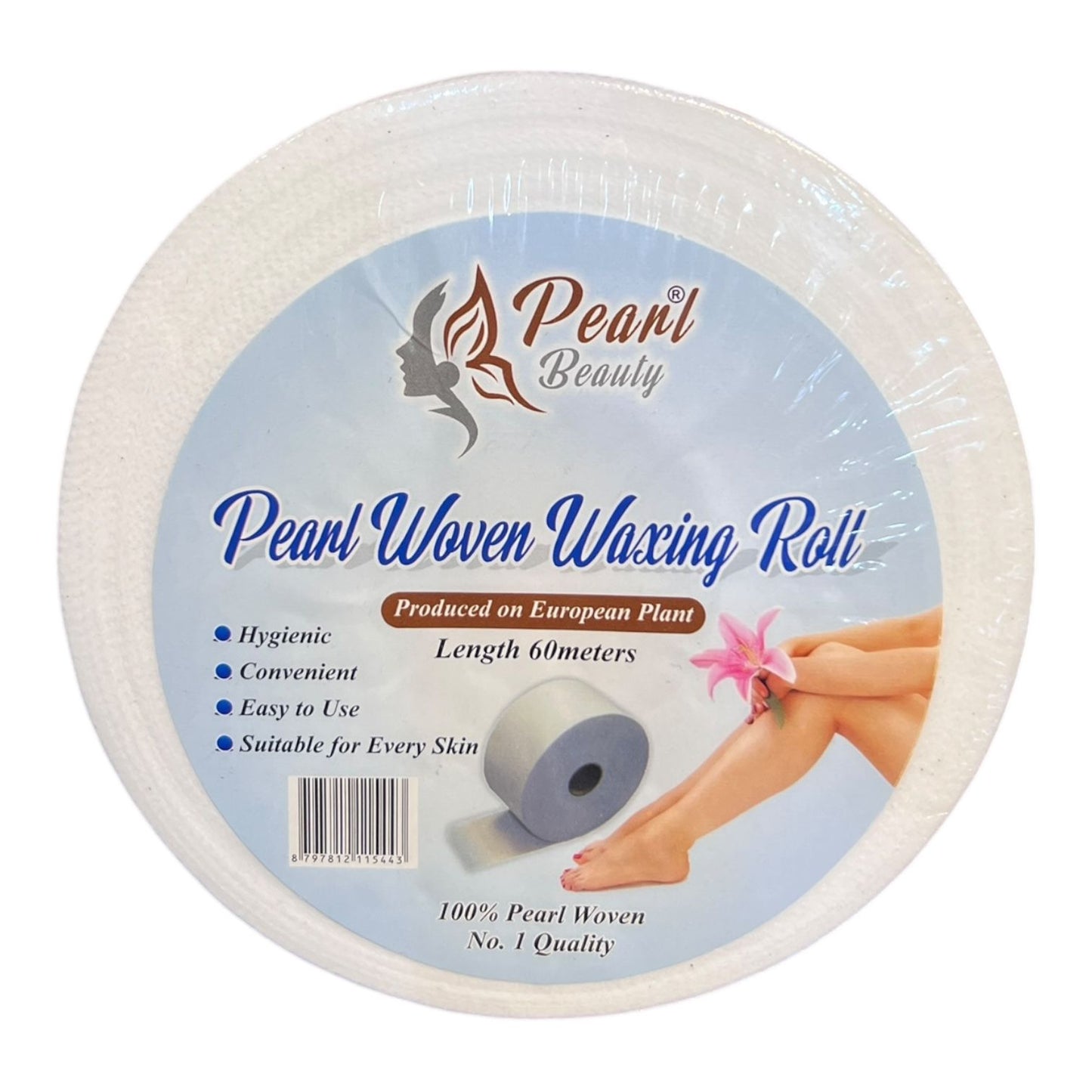 1 roll | Pearl woven waxing roll
Length 60 meters