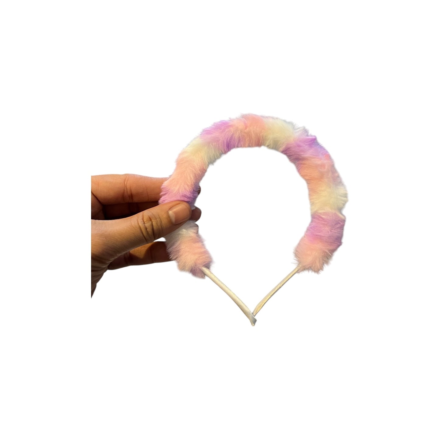 Colorful Fur Hairbands for Girls