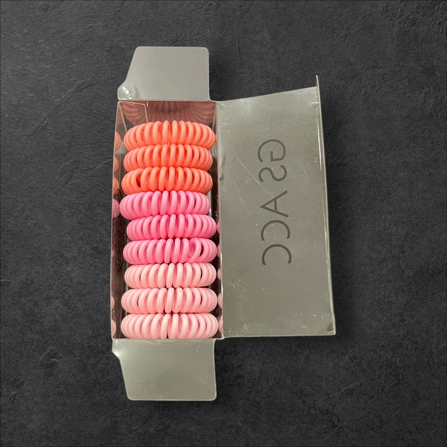 Spiral Hair Tie Set – 9pcs Anti-Tangle Hair Coils (Multiple Colors) at Wholesale Prices