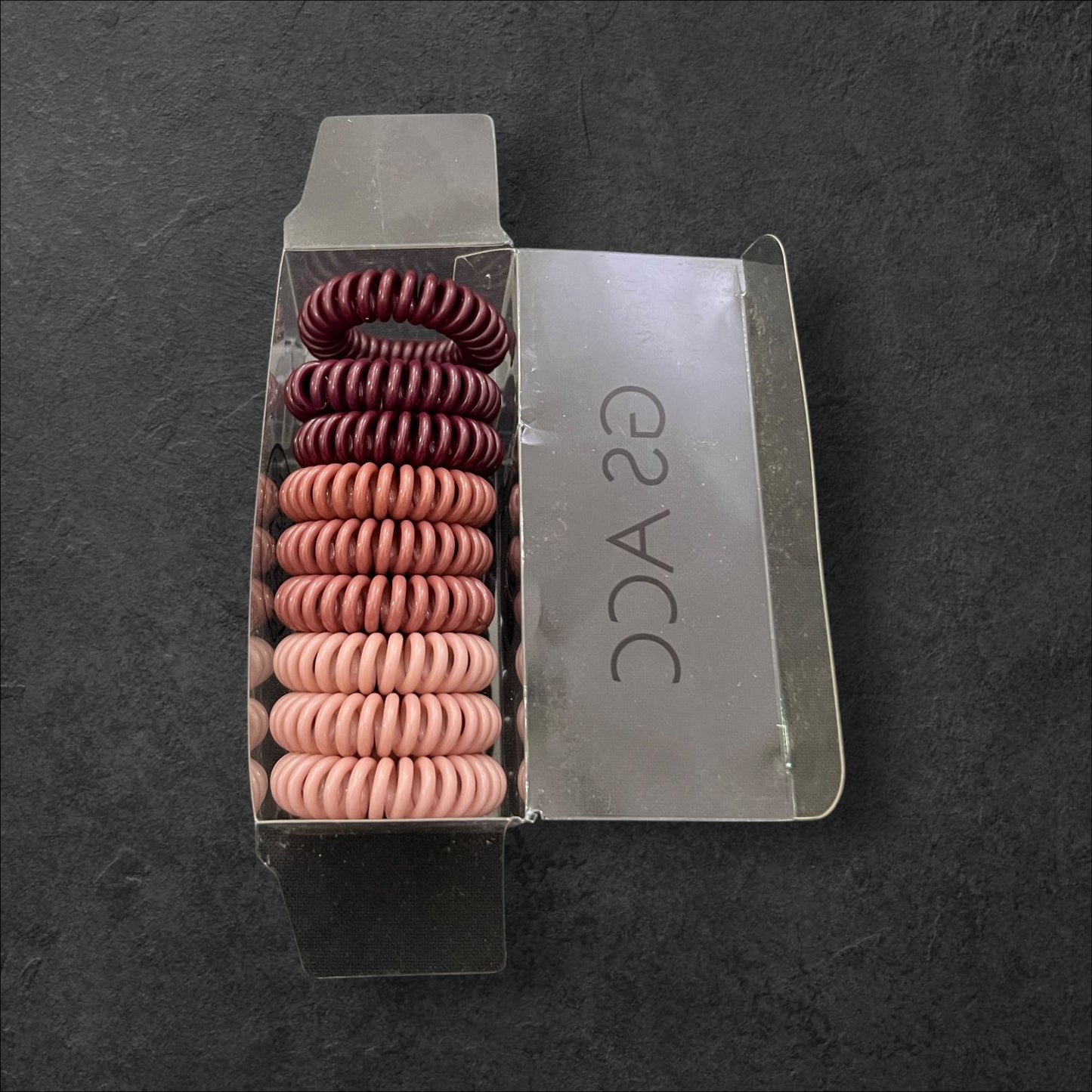 Spiral Hair Tie Set – 9pcs Anti-Tangle Hair Coils (Multiple Colors) at Wholesale Prices