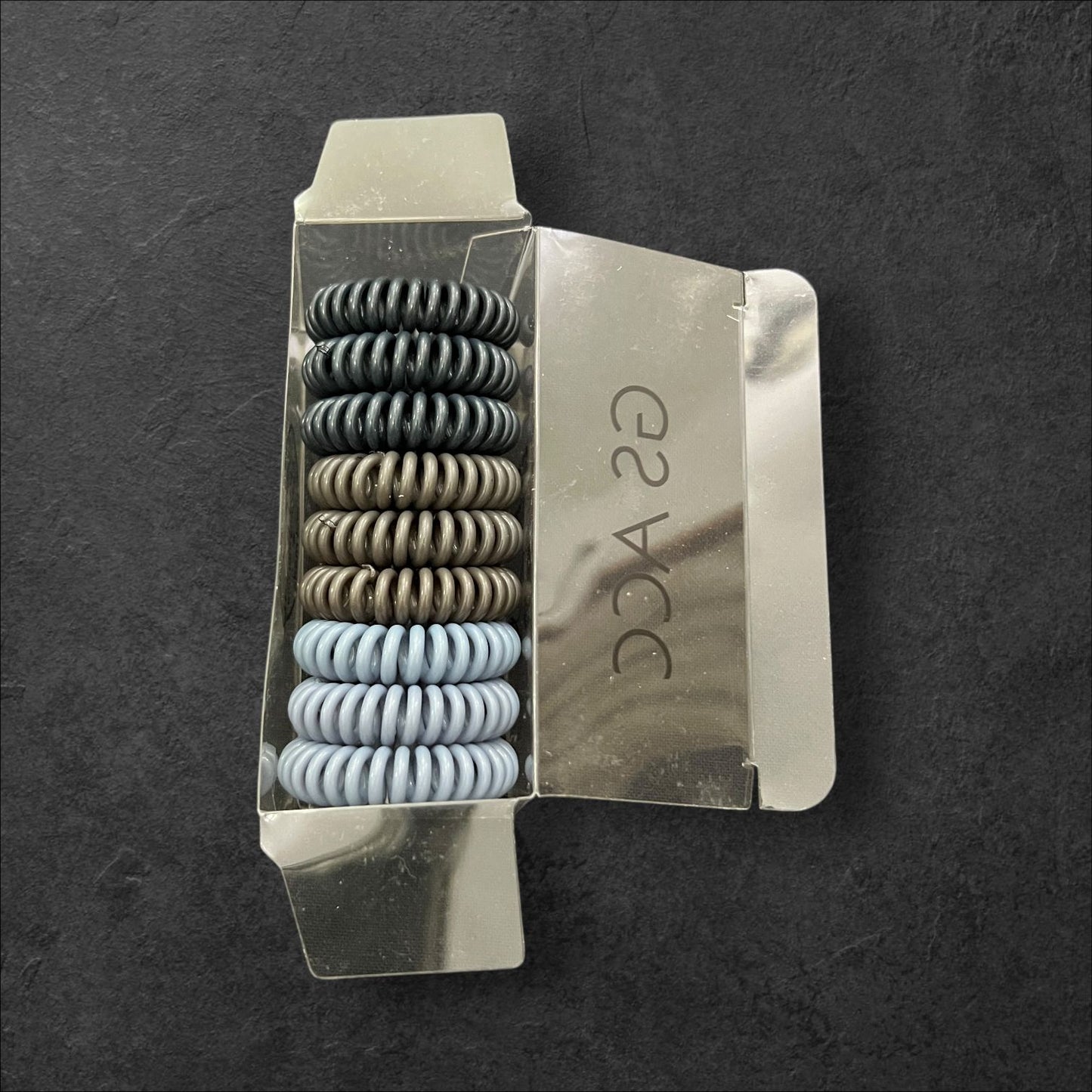 Spiral Hair Tie Set – 9pcs Anti-Tangle Hair Coils (Multiple Colors) at Wholesale Prices