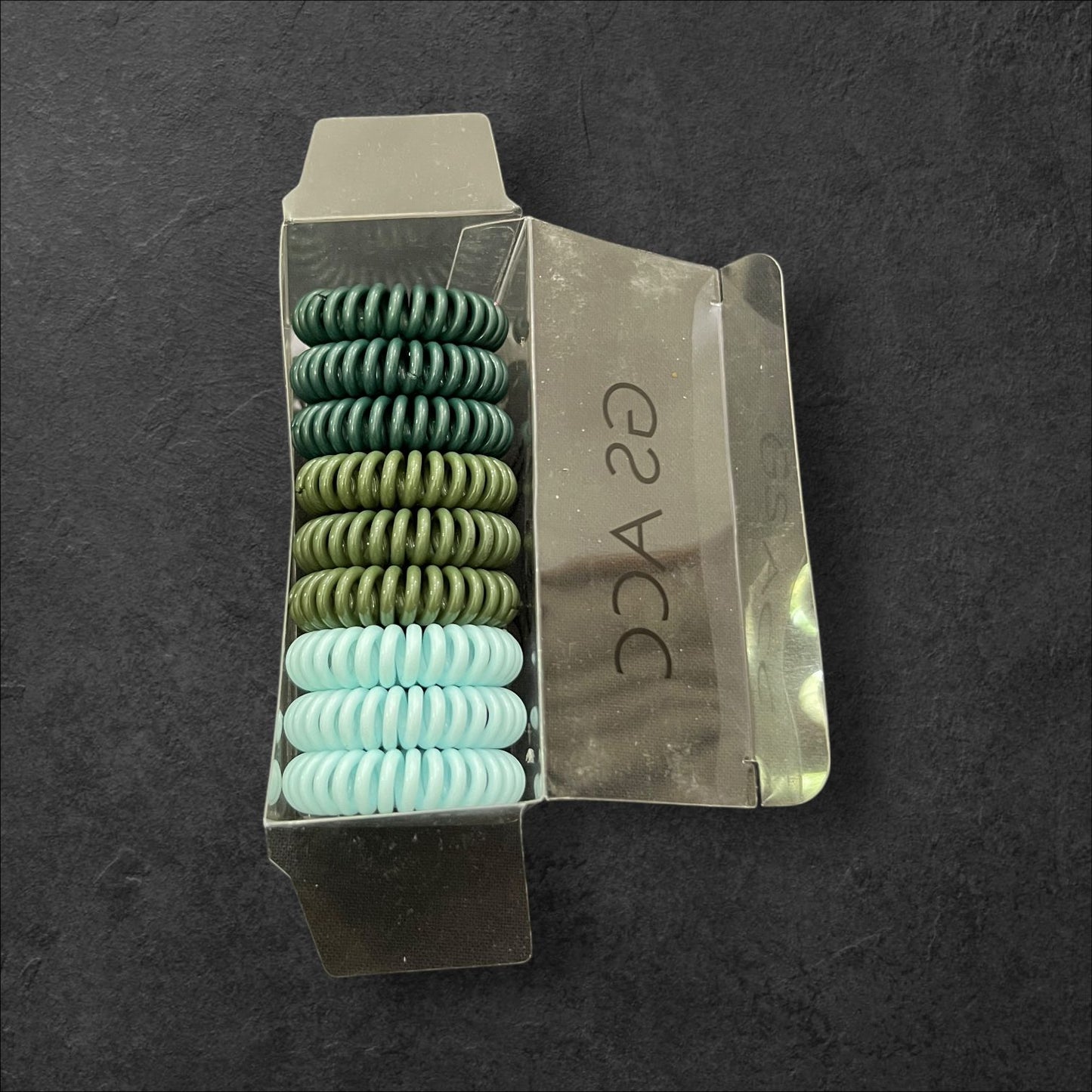 Spiral Hair Tie Set – 9pcs Anti-Tangle Hair Coils (Multiple Colors) at Wholesale Prices
