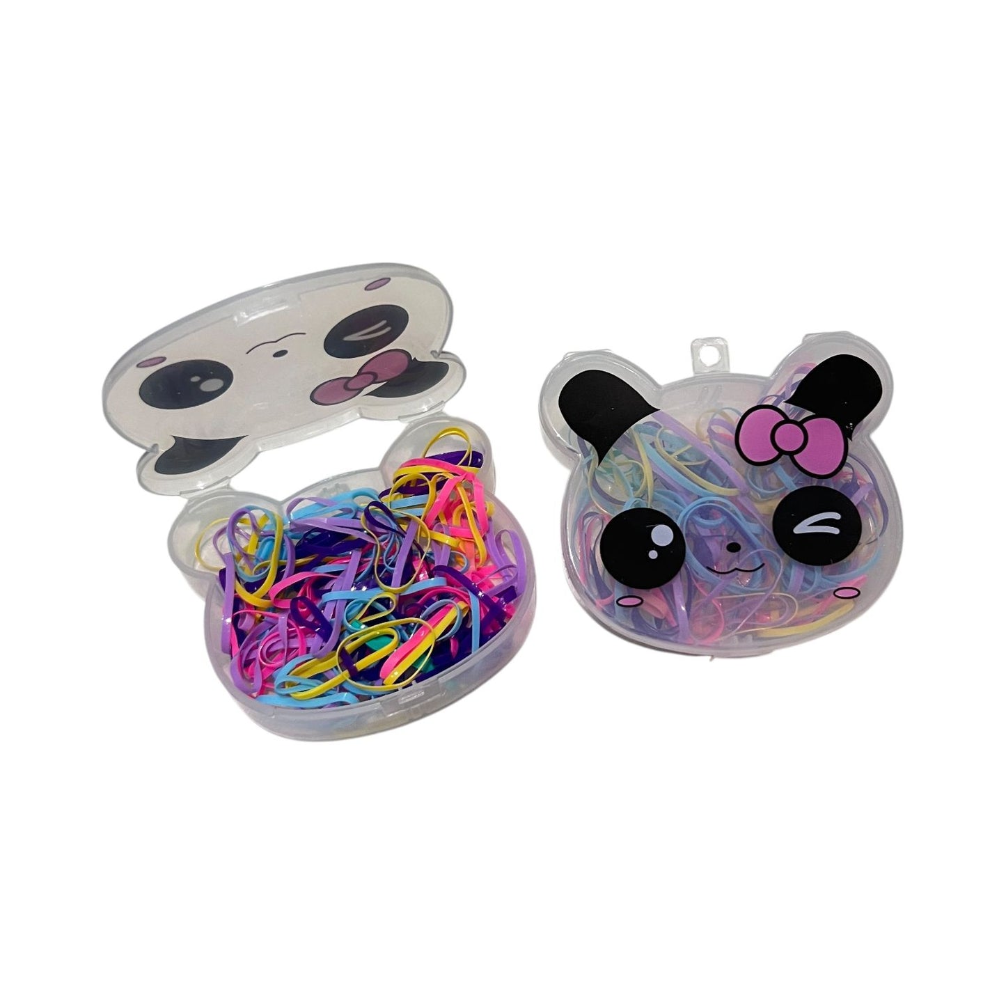 Colorful Hair Bands in Cute Animal Box