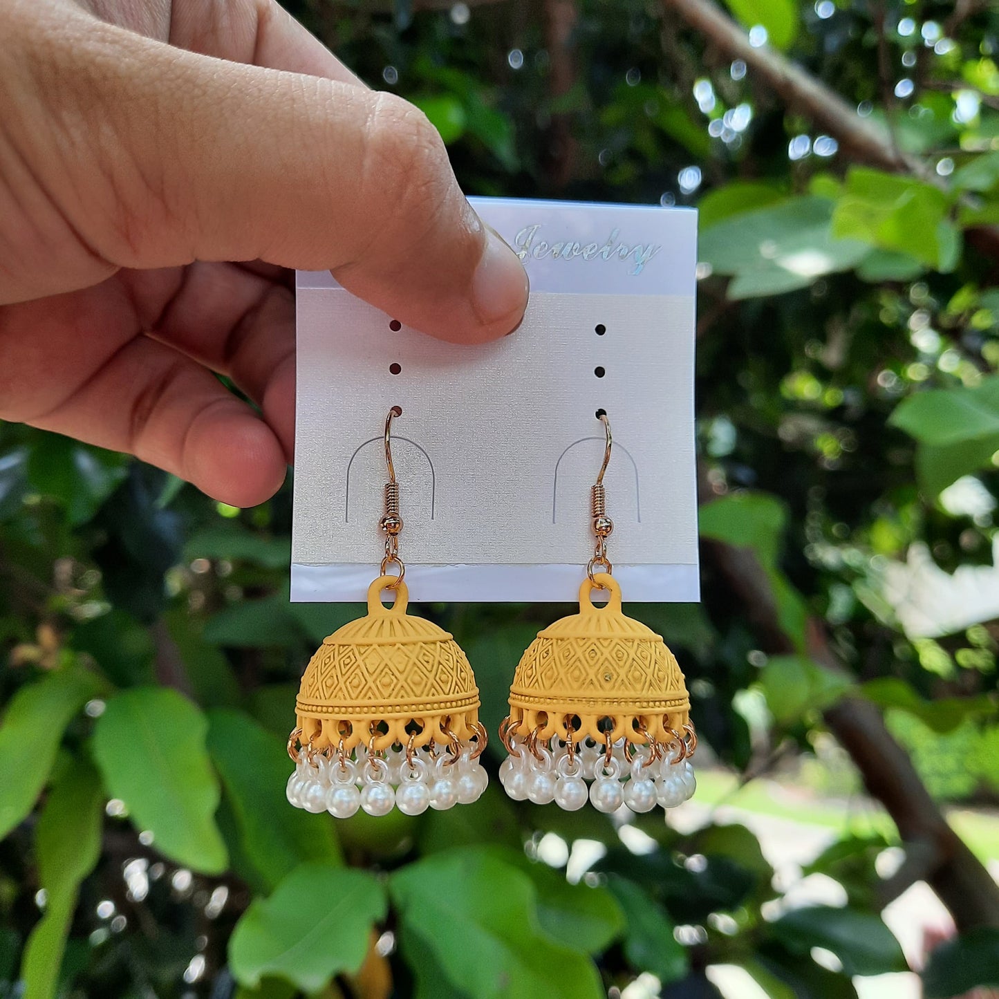 Colorful Traditional Jhumka Earrings