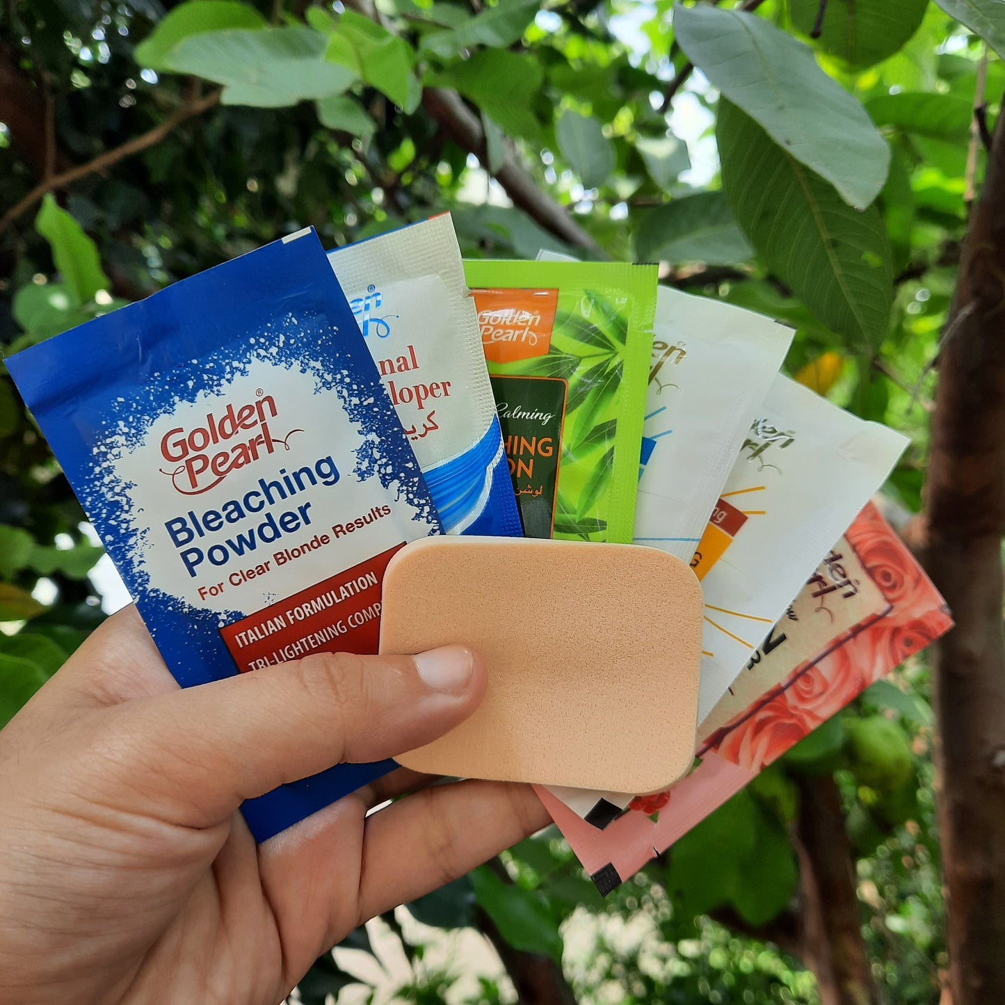Golden Pearl Skin Polish Sachet Kit
