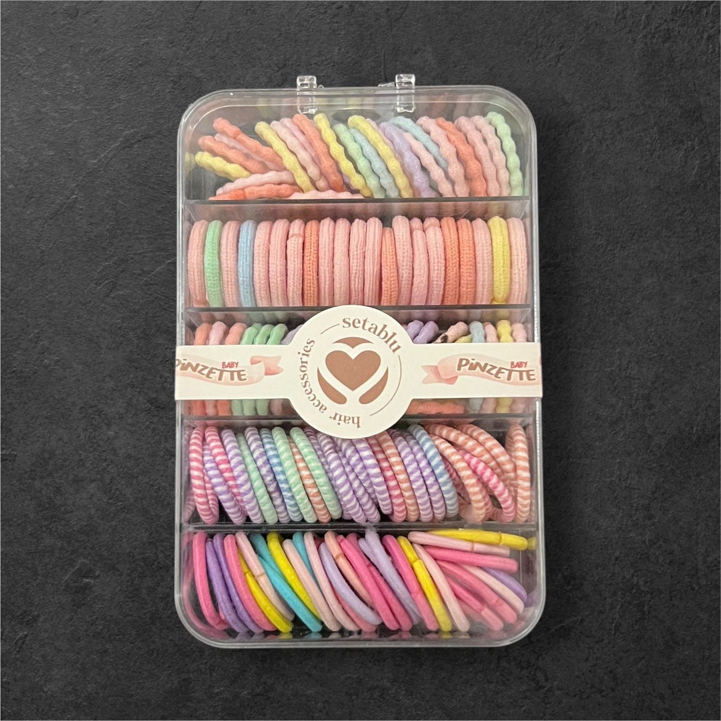 Baby Pinzette Hair Bands Box