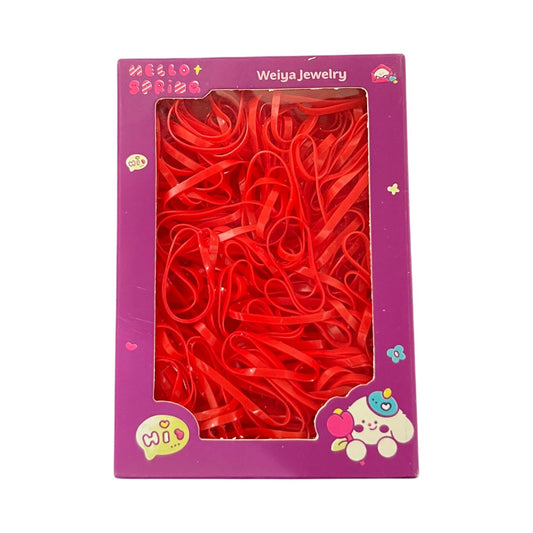 Colorful Kids’ Hair Rubber Bands – Bulk Pack