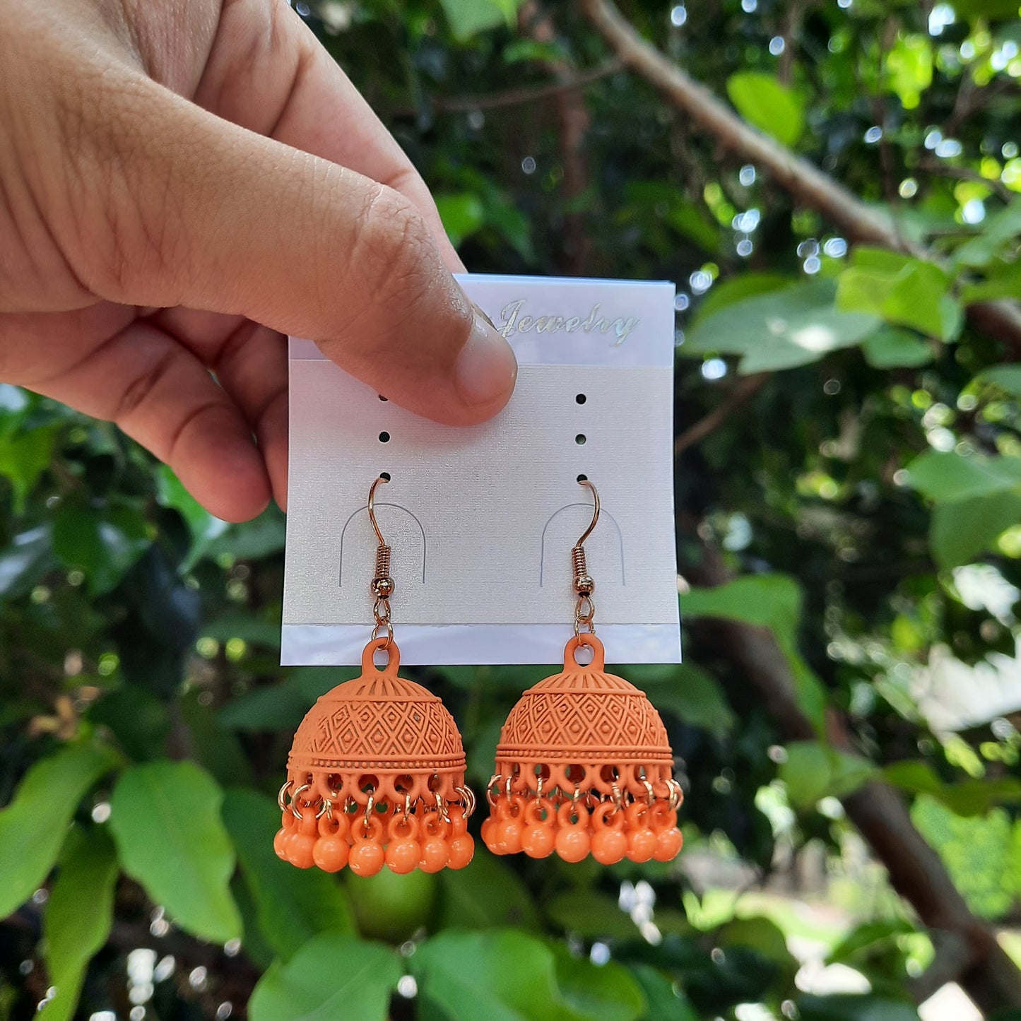 Colorful Traditional Jhumka Earrings