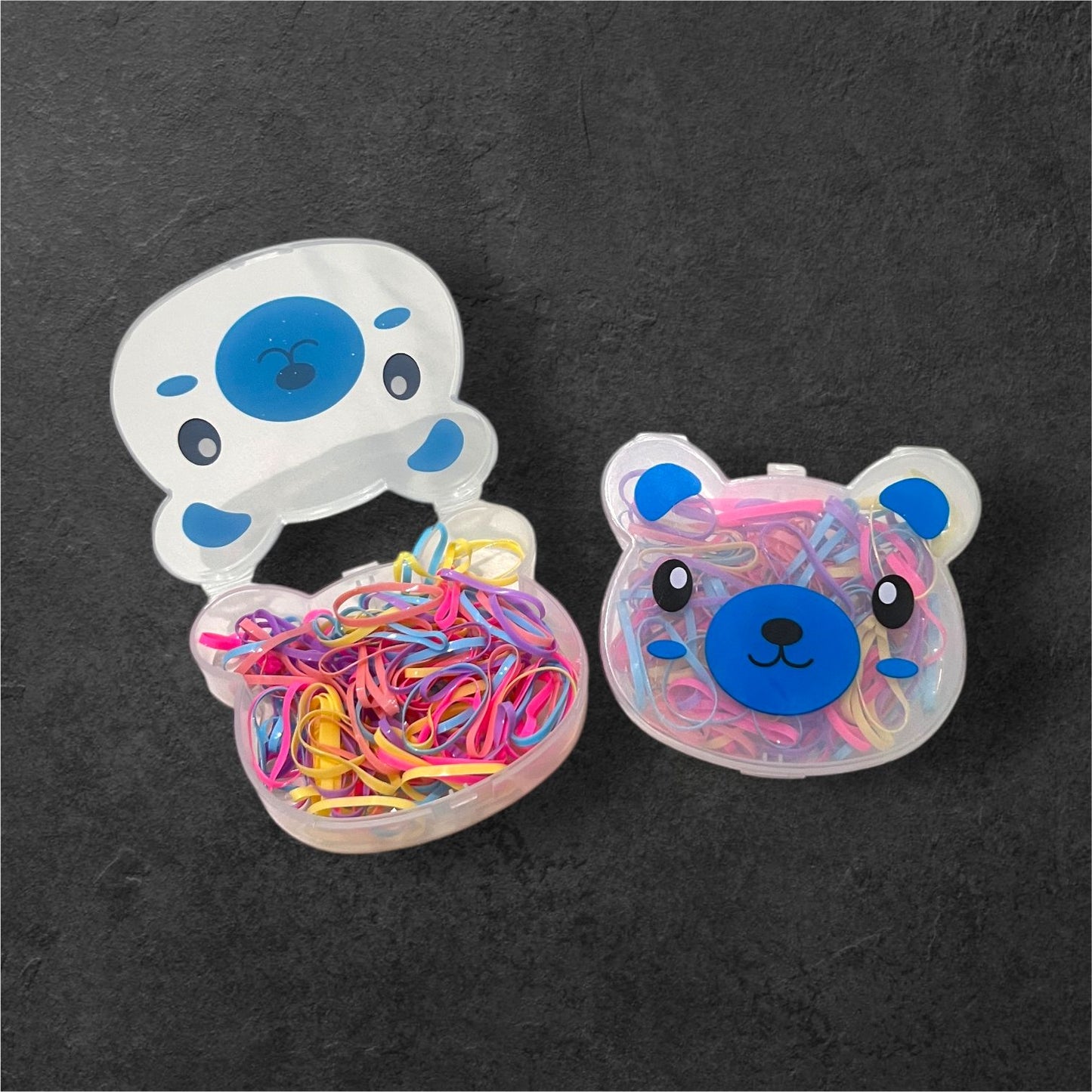Colorful Hair Bands in Cute Animal Box