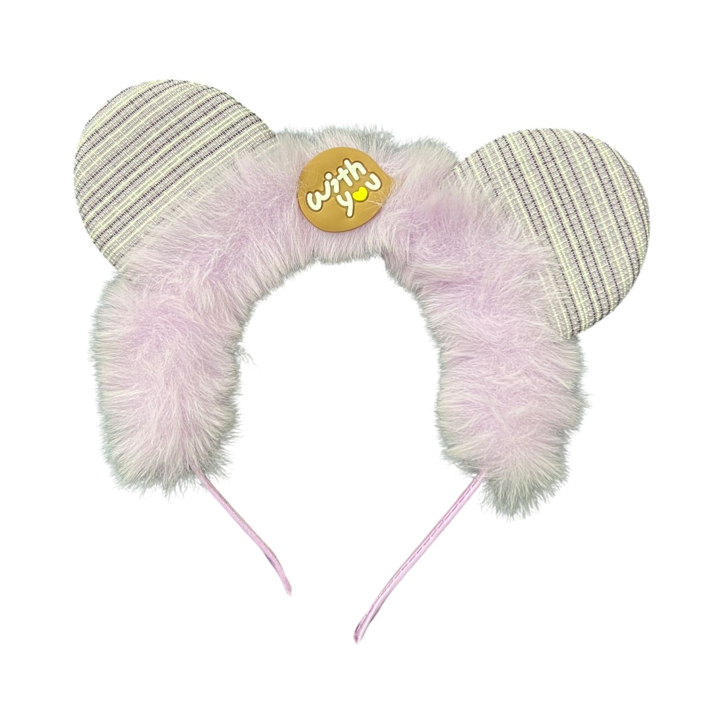 Furry Bear Ears Headband for Girls