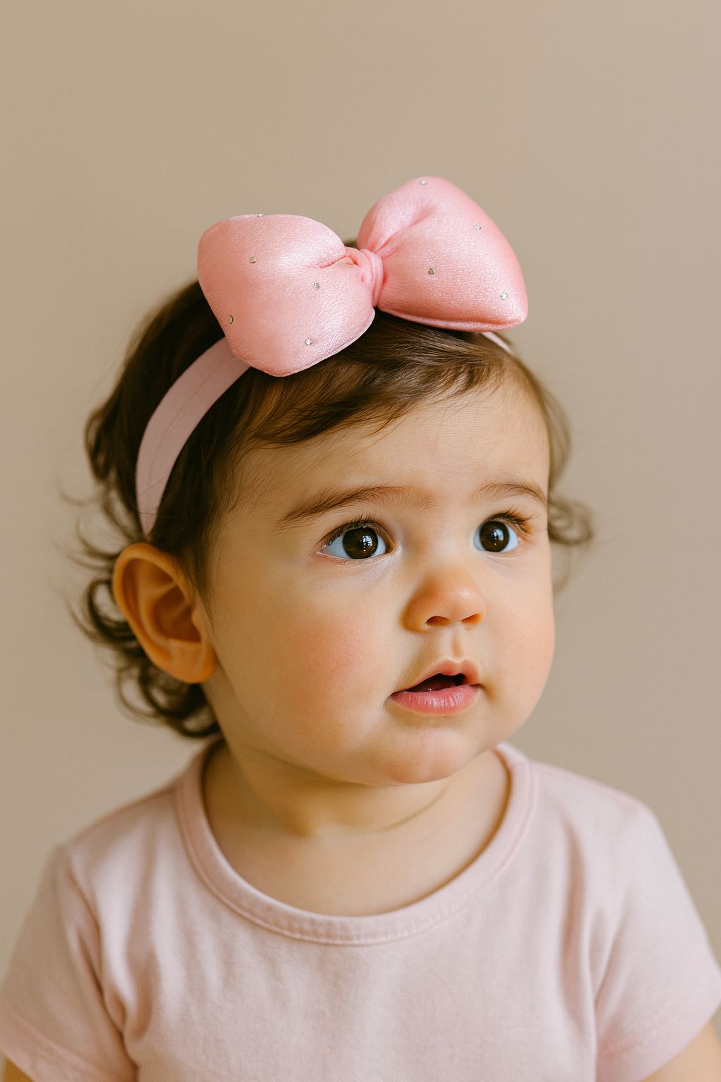Kids Fancy Bow Headbands with Twinkles