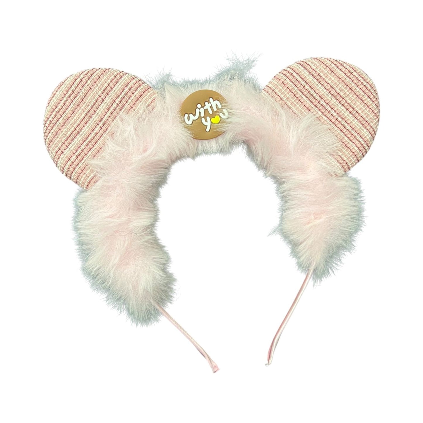 Furry Bear Ears Headband for Girls