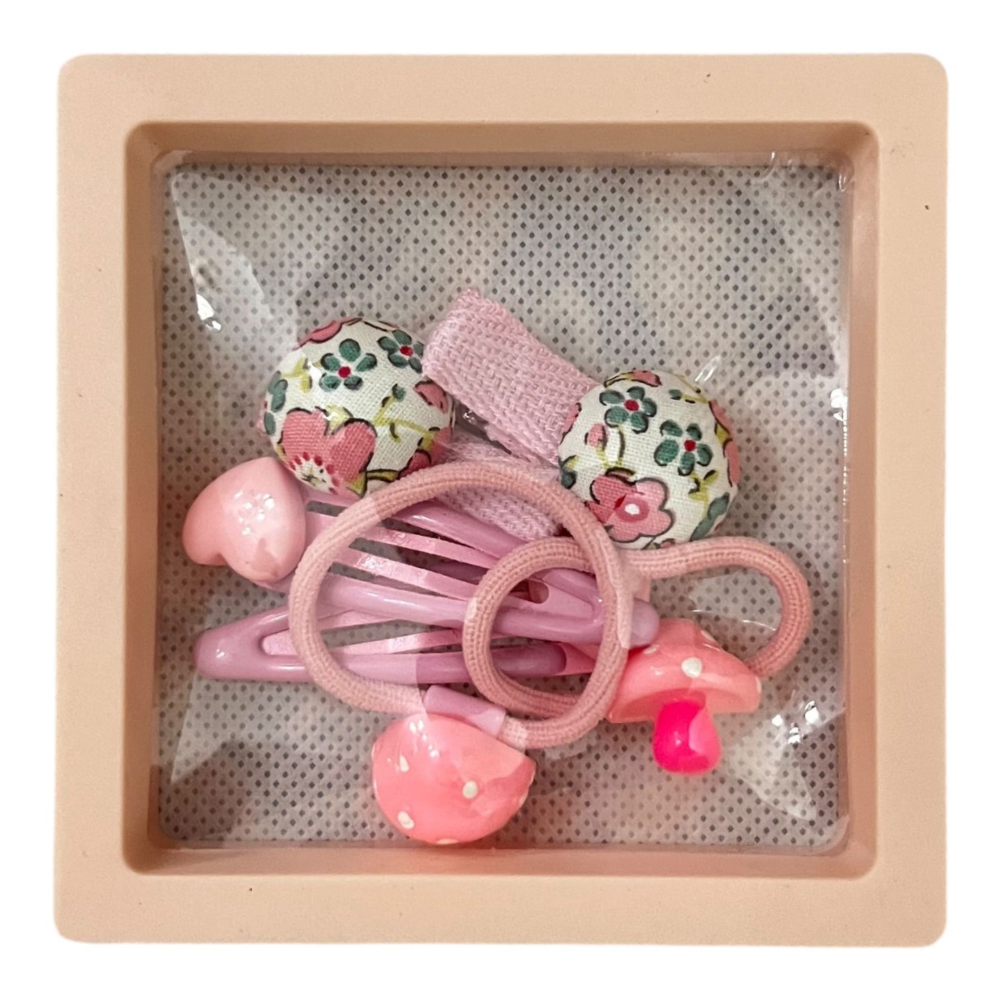 Kids Cartoon Hair Accessories Gift Set – 6 Pcs