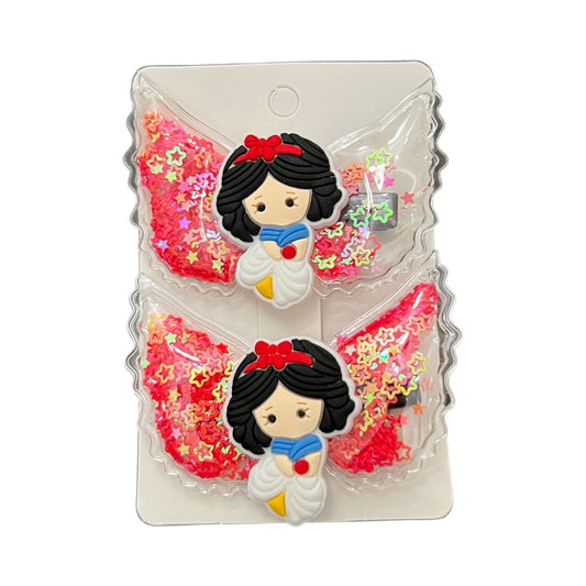 Cute Princess Hair Clips for Girls