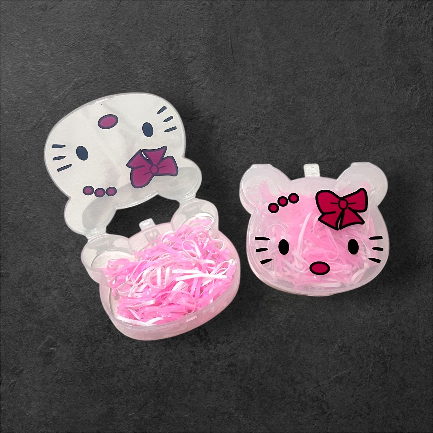 Colorful Hair Bands in Cute Animal Box