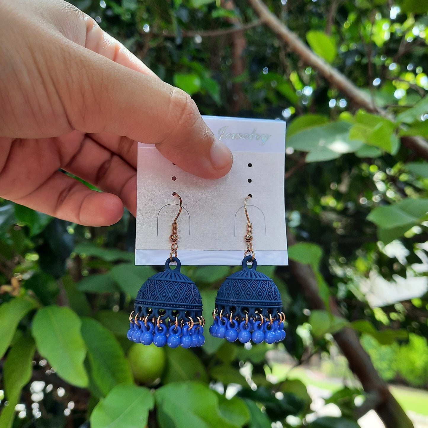 Colorful Traditional Jhumka Earrings