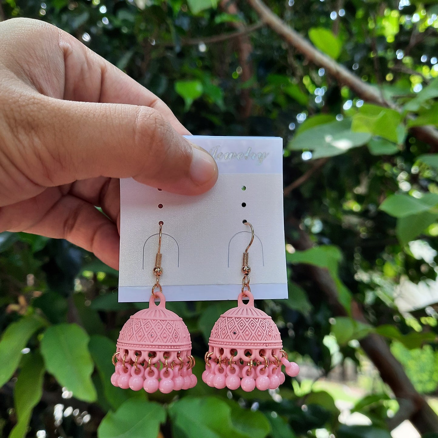 Colorful Traditional Jhumka Earrings
