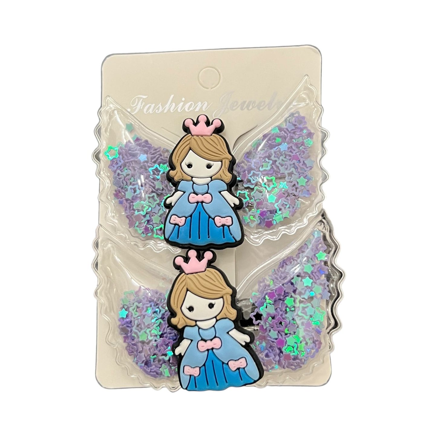 Cute Princess Hair Clips for Girls
