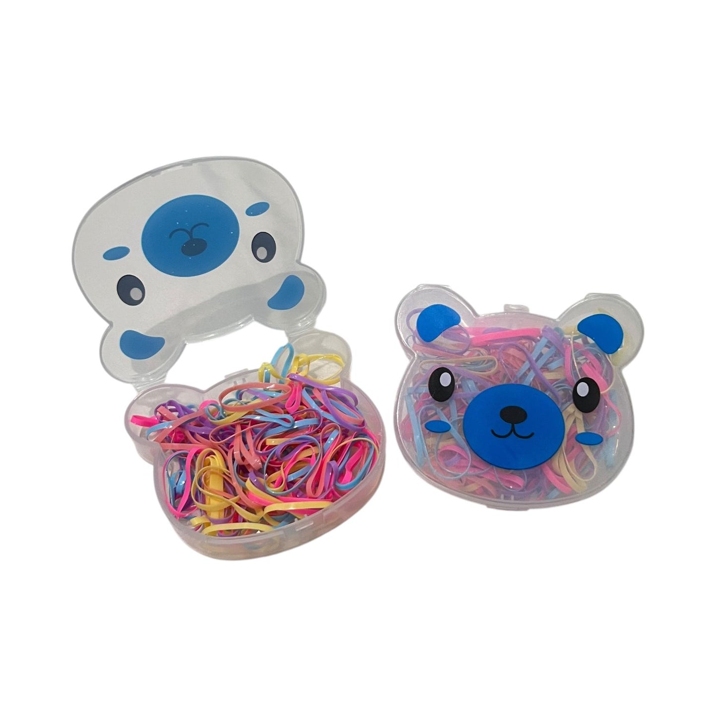 Colorful Hair Bands in Cute Animal Box