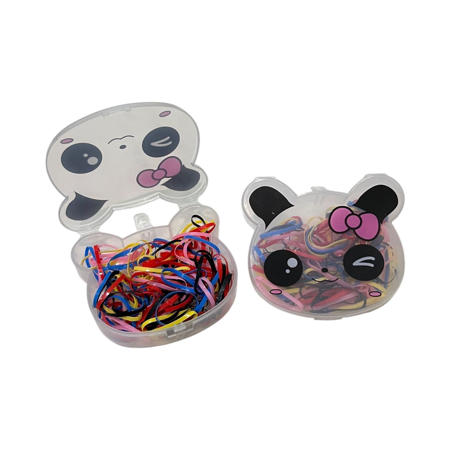 Colorful Hair Bands in Cute Animal Box